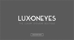 Desktop Screenshot of luxoneyes.com